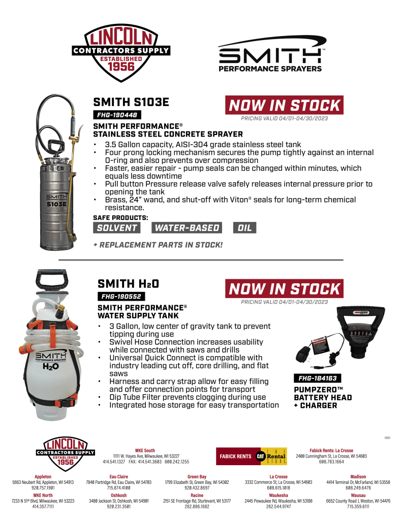 SMITH Performance Sprayers Flyer