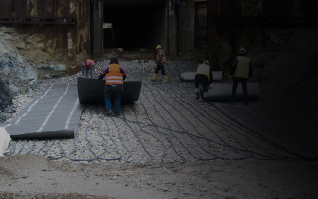 ground thaw with heat blankets